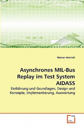 Kniha Asynchrones MIL-Bus Replay im Test System AIDASS Werner Heinrich