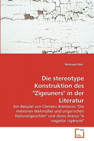 Książka stereotype Konstruktion des Zigeuners in der Literatur Waltraud Siller