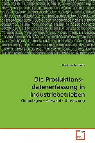 Книга Produktions- datenerfassung in Industriebetrieben Matthias Tramnitz