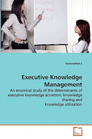 Kniha Executive Knowledge Management Gurunathan L