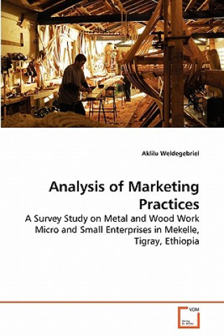 Kniha Analysis of Marketing Practices Aklilu Weldegebriel