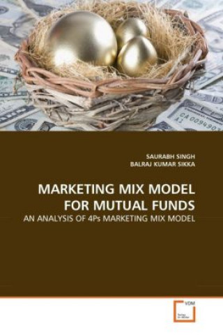 Książka MARKETING MIX MODEL FOR MUTUAL FUNDS Saurabh Singh