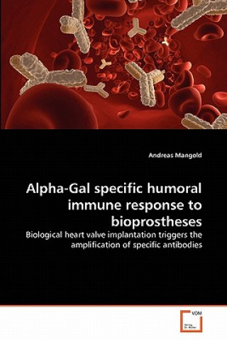 Könyv Alpha-Gal specific humoral immune response to bioprostheses Andreas Mangold