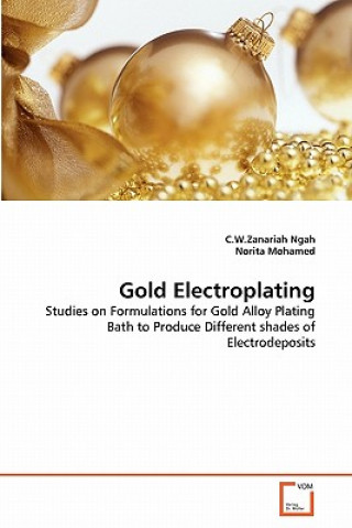 Kniha Gold Electroplating C.W.Zanariah Ngah