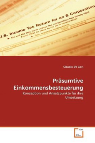 Buch Präsumtive Einkommensbesteuerung Claudio De Gori