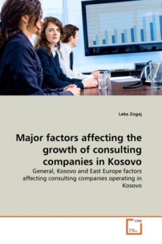 Kniha Major factors affecting the growth of consulting companies in Kosovo Leke Zogaj