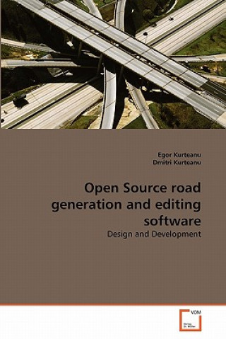 Livre Open Source road generation and editing software Egor Kurteanu