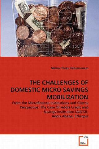 Kniha Challenges of Domestic Micro Savings Mobilization Melaku Tanku Gebremariam