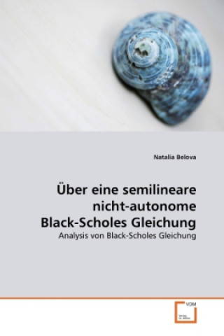 Kniha Über eine semilineare nicht-autonome Black-Scholes Gleichung Natalia Belova