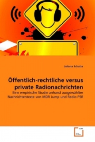 Carte Öffentlich-rechtliche versus private Radionachrichten Juliana Schulze