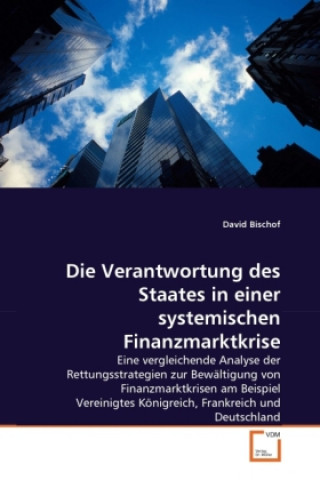 Livre Die Verantwortung des Staates in einer systemischen Finanzmarktkrise David Bischof