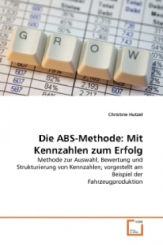 Książka Die ABS-Methode: Mit Kennzahlen zum Erfolg Christine Hutzel