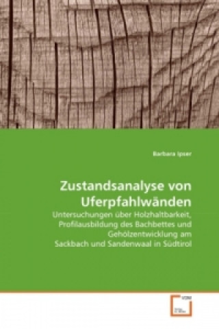 Kniha Zustandsanalyse von Uferpfahlwänden Barbara Ipser