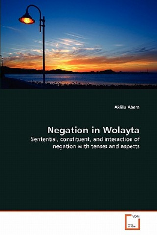 Könyv Negation in Wolayta Aklilu Abera