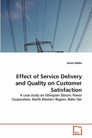 Kniha Effect of Service Delivery and Quality on Customer Satisfaction Aman Abdie