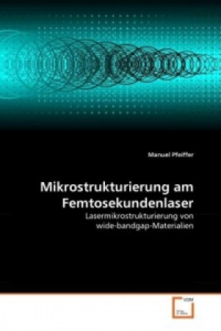 Kniha Mikrostrukturierung am Femtosekundenlaser Manuel Pfeiffer