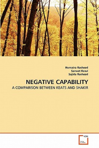 Kniha Negative Capability Humaira Rasheed