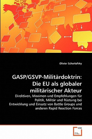 Książka GASP/GSVP-Militardoktrin Olivier Scherlofsky