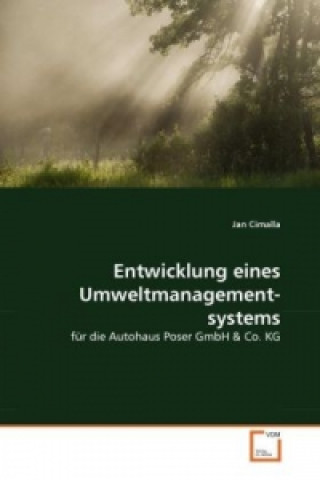 Kniha Entwicklung eines Umweltmanagementsystems Jan Cimalla