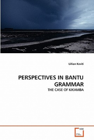 Könyv Perspectives in Bantu Grammar Lillian Kaviti