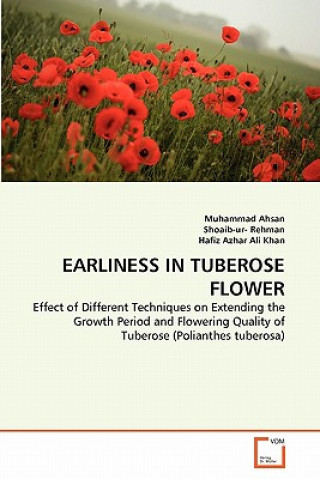 Book Earliness in Tuberose Flower Muhammad Ahsan