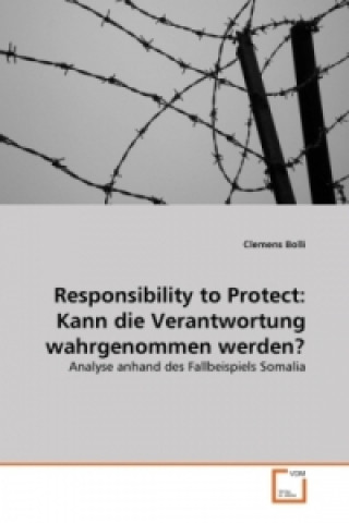 Könyv Responsibility to Protect: Kann die Verantwortung wahrgenommen werden? Clemens Bolli