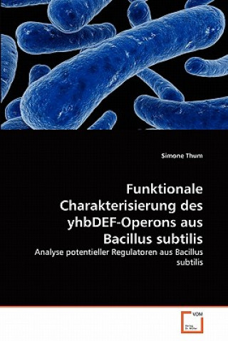 Könyv Funktionale Charakterisierung des yhbDEF-Operons aus Bacillus subtilis Simone Thum