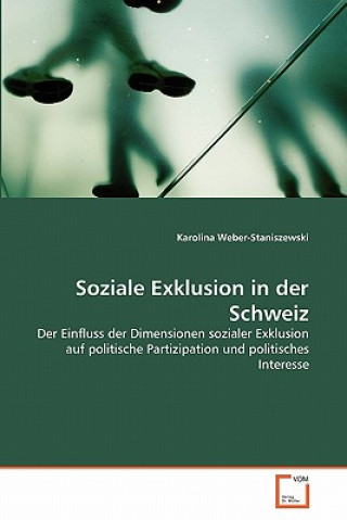 Kniha Soziale Exklusion in der Schweiz Karolina Weber-Staniszewski