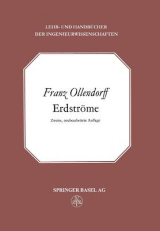 Carte Erdstroeme F. Ollendorff