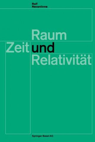 Книга Raum, Zeit Und Relativitat R. Nevanlinna
