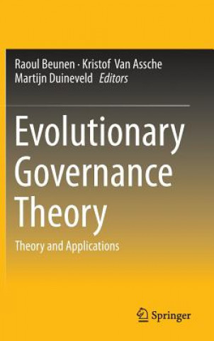 Kniha Evolutionary Governance Theory Raoul Beunen
