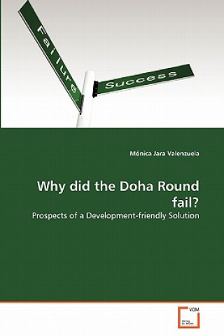 Kniha Why did the Doha Round fail? Mónica Jara Valenzuela