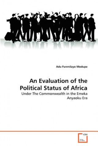 Kniha Evaluation of the Political Status of Africa Adu Funmilayo Modupe