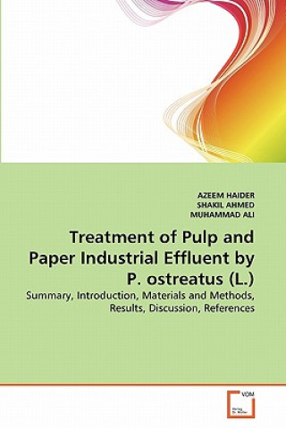 Książka Treatment of Pulp and Paper Industrial Effluent by P. ostreatus (L.) Azeem Haider