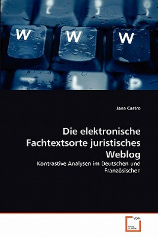 Książka elektronische Fachtextsorte juristisches Weblog Jana Castro