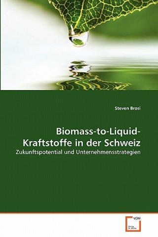 Kniha Biomass-to-Liquid-Kraftstoffe in der Schweiz Steven Brosi