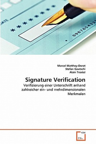 Kniha Signature Verification Marcel Matthey-Doret