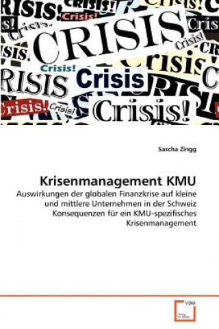Książka Krisenmanagement KMU Sascha Zingg