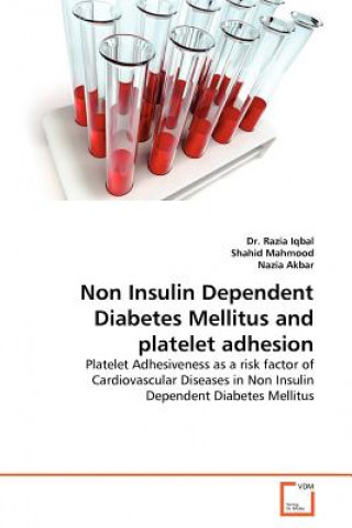 Kniha Non Insulin Dependent Diabetes Mellitus and platelet adhesion Razia Iqbal