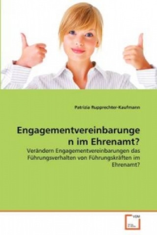 Książka Engagementvereinbarungen im Ehrenamt? Patrizia Rupprechter-Kaufmann