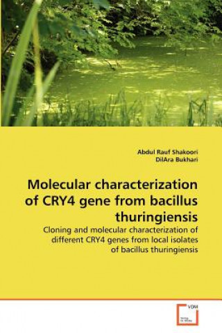 Könyv Molecular characterization of CRY4 gene from bacillus thuringiensis Abdul Rauf Shakoori