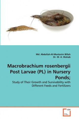 Könyv Macrobrachium rosenbergii Post Larvae (PL) in Nursery Ponds; Md. Abdullah-Al-Mustasim Billah