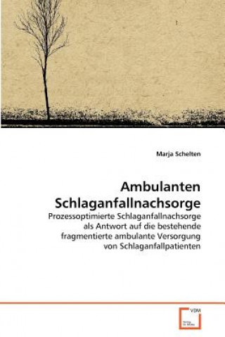 Könyv Ambulanten Schlaganfallnachsorge Marja Schelten