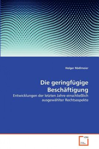 Könyv geringfugige Beschaftigung Holger Rödlmeier