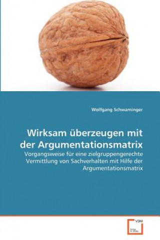 Carte Wirksam uberzeugen mit der Argumentationsmatrix Wolfgang Schwaminger