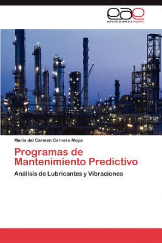 Kniha Programas de Mantenimiento Predictivo María del Carmen Carnero Moya