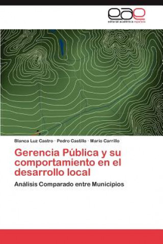 Книга Gerencia Publica y su comportamiento en el desarrollo local Blanca Luz Castro