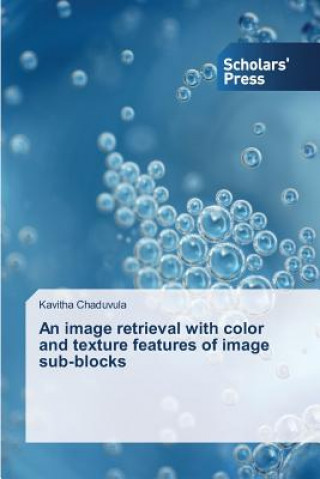 Book image retrieval with color and texture features of image sub-blocks Kavitha Chaduvula