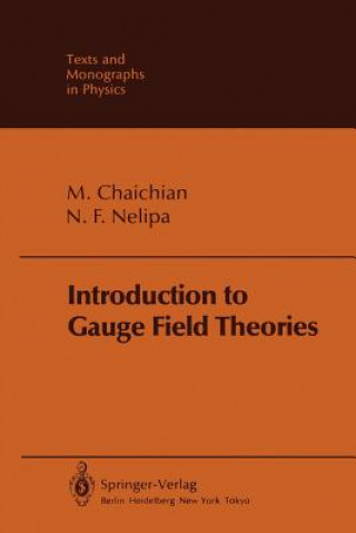 Kniha Introduction to Gauge Field Theories M. Chaichian