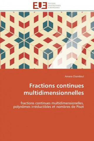 Carte Fractions Continues Multidimensionnelles Amara Chandoul